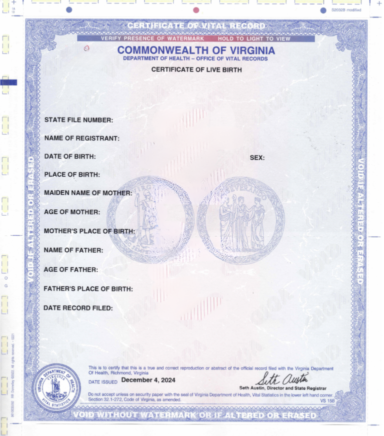 Virginia Birth Certificate Apostille, Apostille for Virginia Birth Certificate, Virginia Birth Certificate Authentication, Apostille Service Virginia, Virginia Birth Certificate Legalization, Virginia Apostille for Birth Certificate, Birth Certificate Apostille Virginia, How to Apostille Virginia Birth Certificate, Virginia Birth Certificate Apostille for International Use, Virginia Apostille Services for Vital Records.